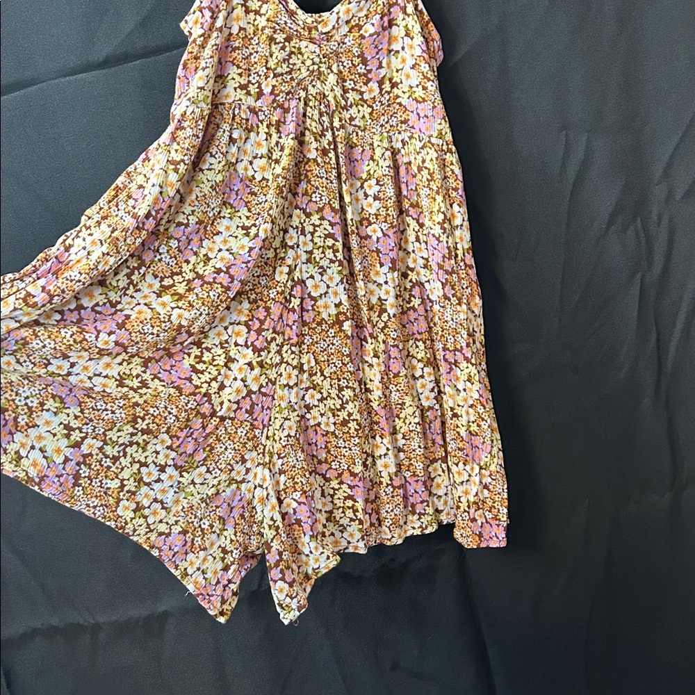 Billabong Day Glow Romper Multicolored Floral Women Medium - Picture 11 of 13